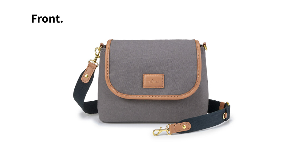 satana Urban Wander 漫享輕量斜背包 雲灰色 SFL0010-115