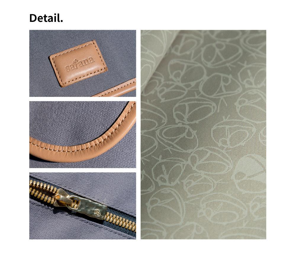 satana Urban Wander 漫享輕量斜背包 雲灰色 SFL0010-115