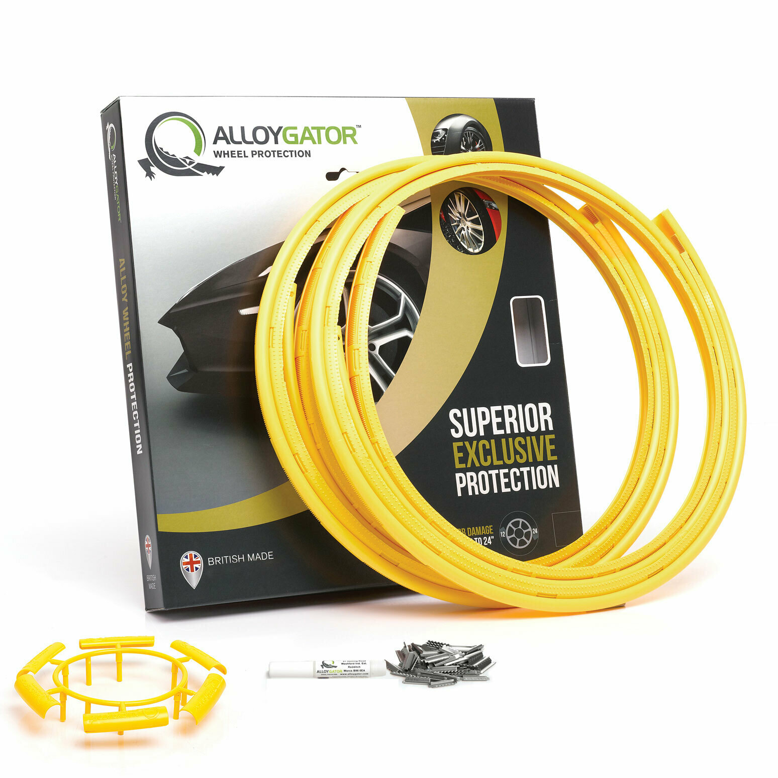 AlloyGator 全車保護套裝 (黃色-24寸) 連安裝服務