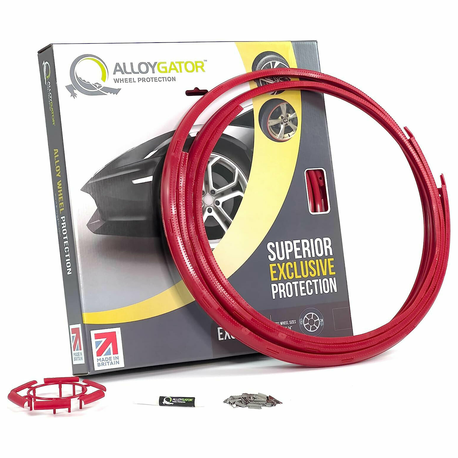 AlloyGator 全車保護套裝 (酒紅色-24寸) 連安裝服務