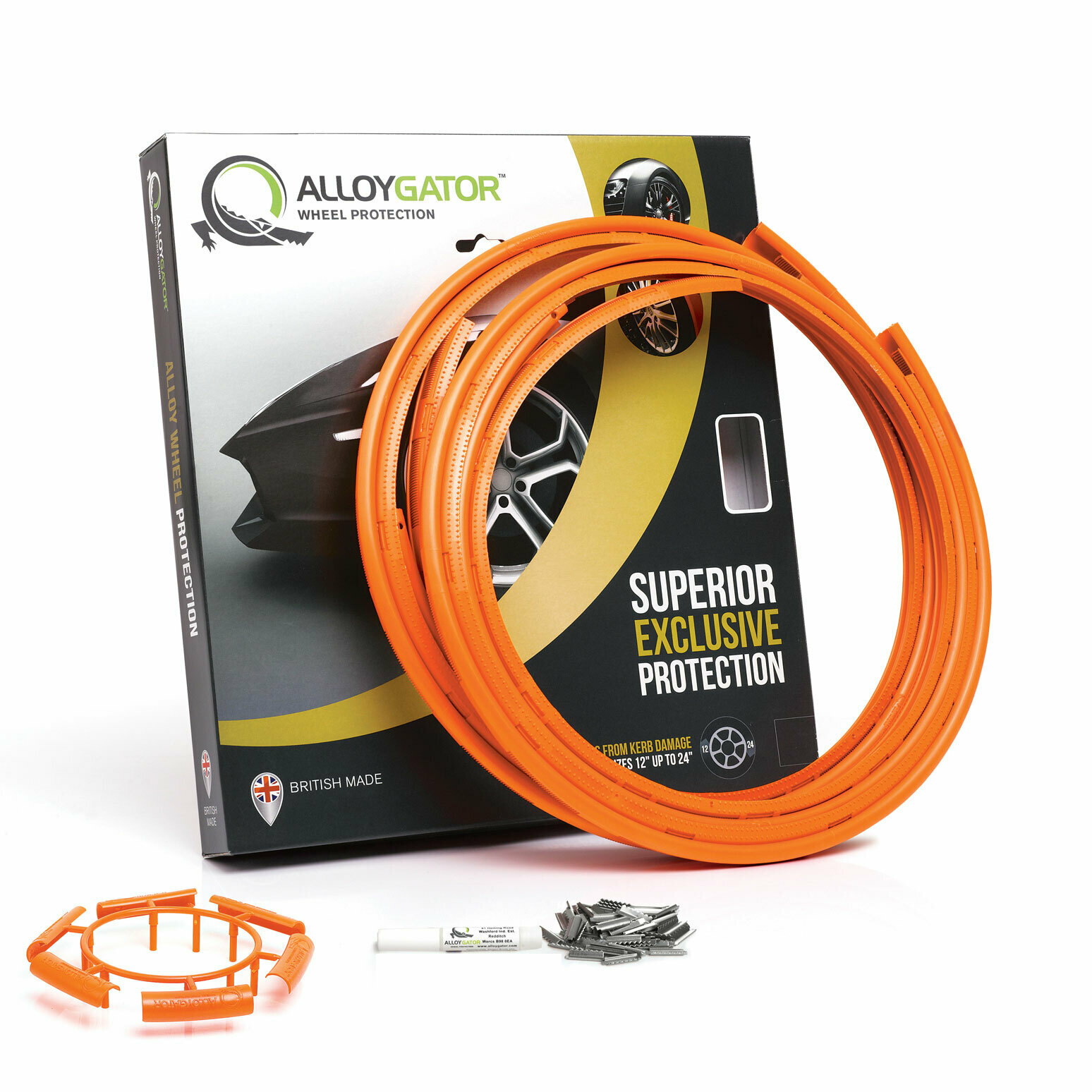 AlloyGator 全車保護套裝 (橙色-24寸) 連安裝服務