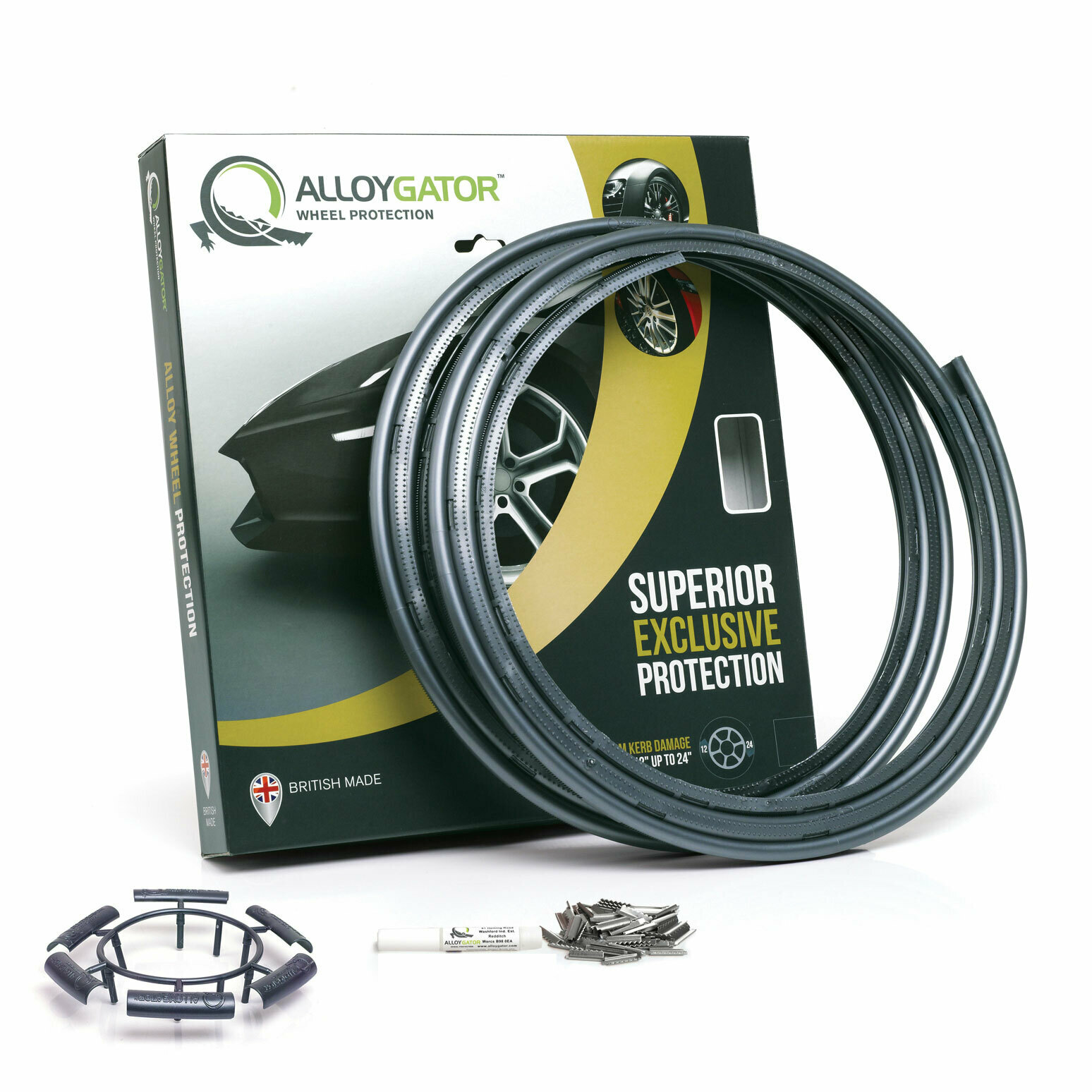 AlloyGator 全車保護套裝 (深灰色-24寸) 連安裝服務