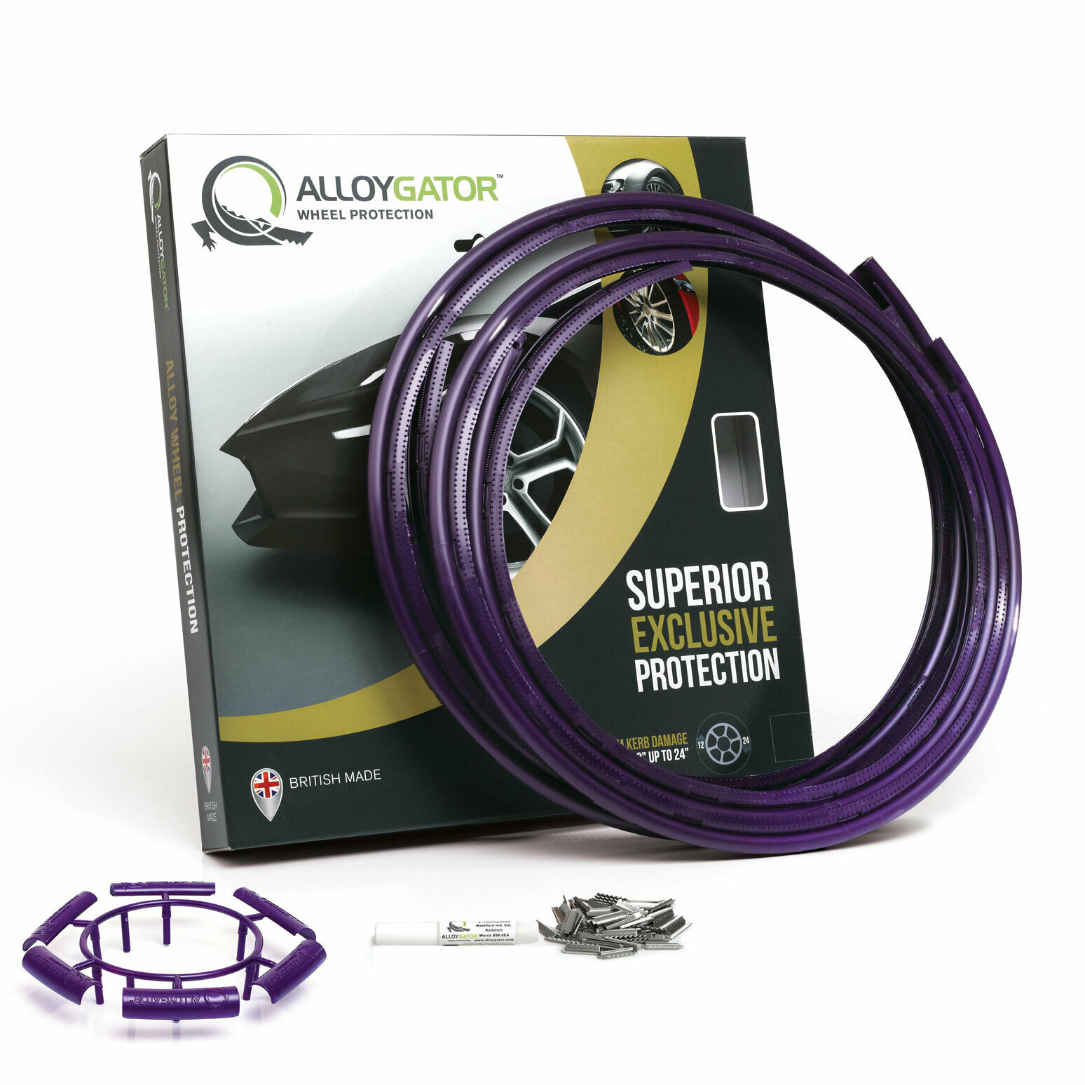 AlloyGator 全車保護套裝 (紫色-24寸) 連安裝服務