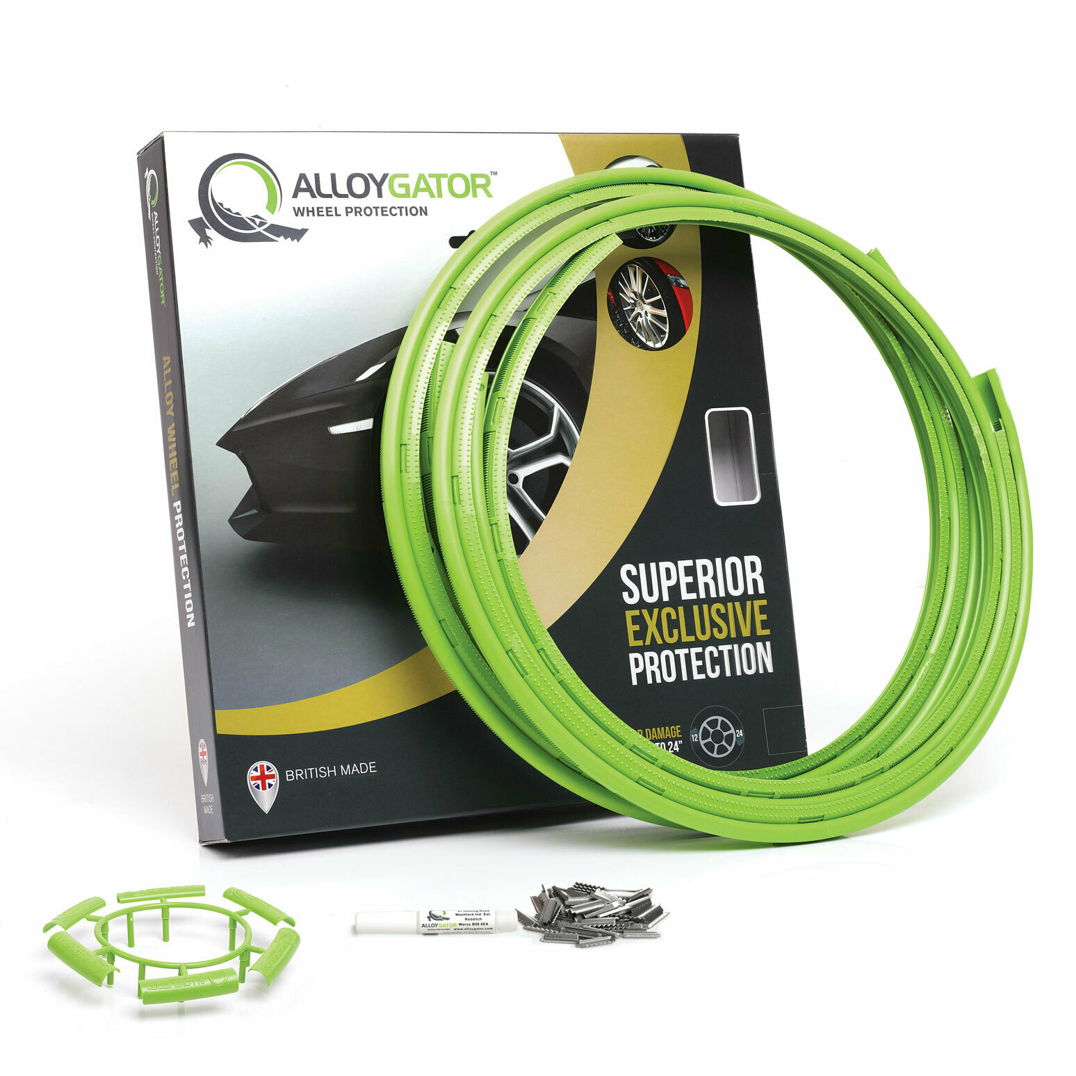 AlloyGator 全車保護套裝 (綠色-24寸) 連安裝服務