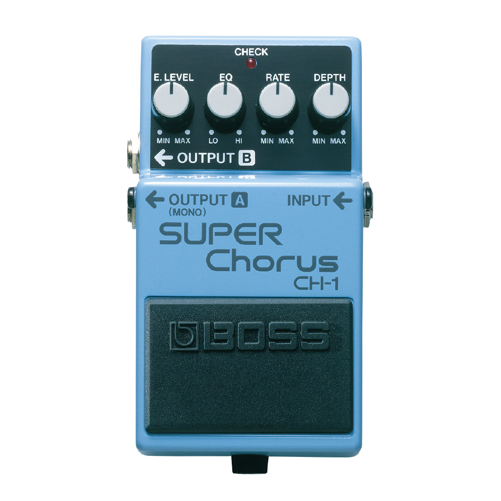 BOSS BOSS / CH-1 和聲效果器(Super Chorus) — 三峽效果器｜YA! 玩音樂