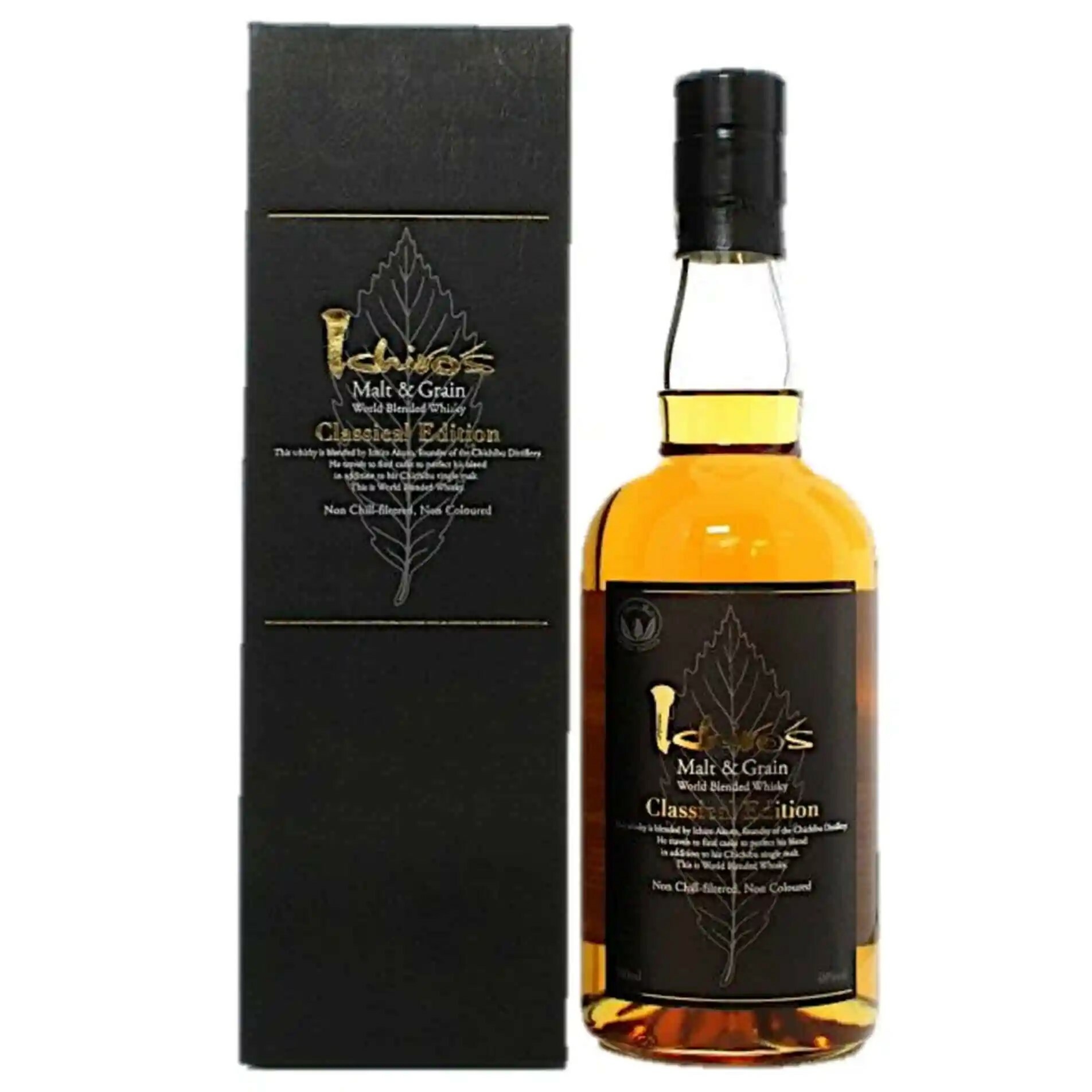 秩父 黑葉 調和威士忌 (700ml) [禮盒裝]