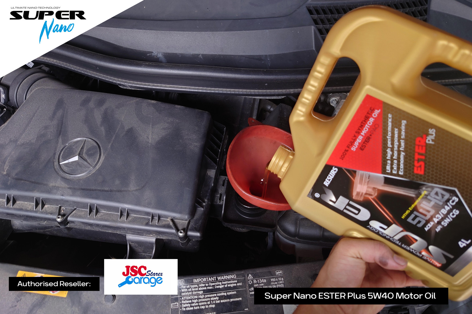 mercedes-benz vito 116 w447 super nano motor oil package 引擎修復 機油 偈油套裝 5w40