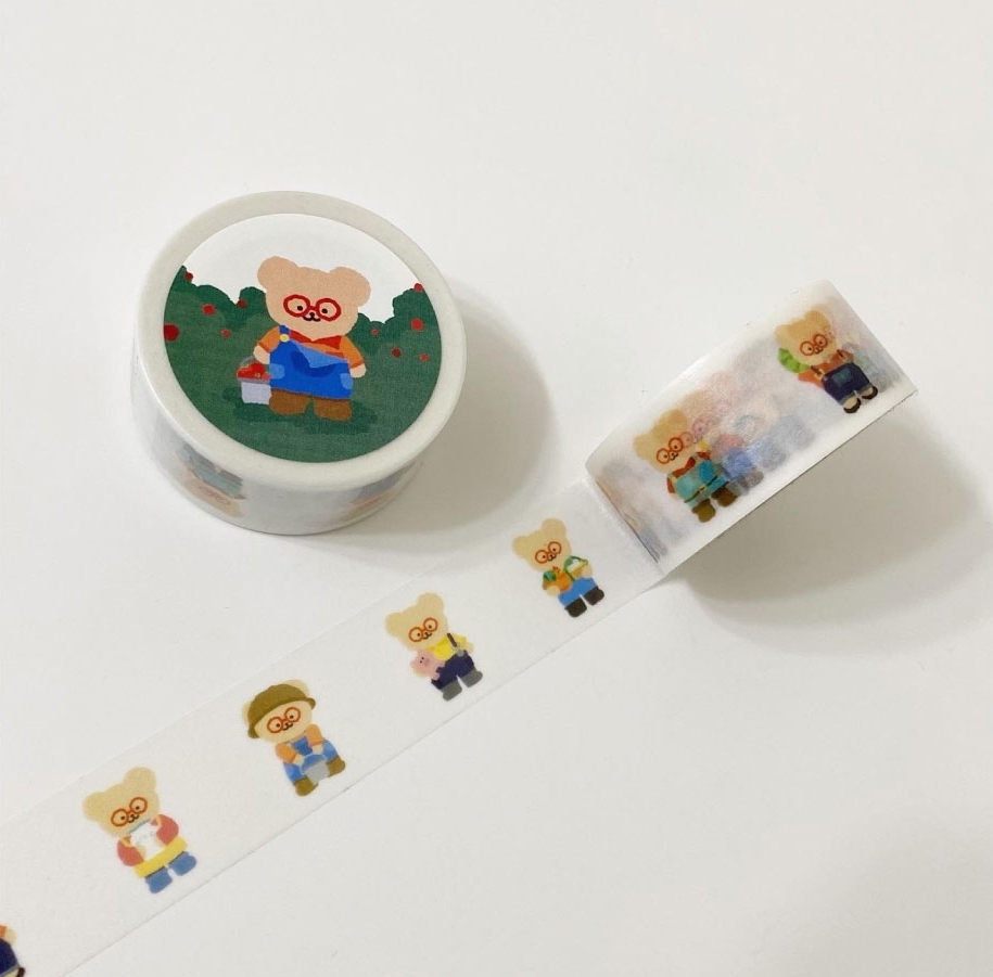 【TETEUM】 Farmer BEBE Tape 紙膠帶