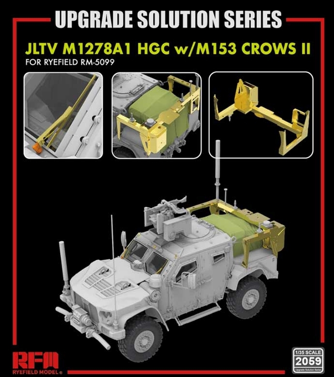 RFM 1/35 JLTV M1278A1 HGC w/M153 CROWS II 貨號:RM2059