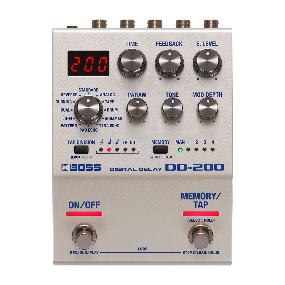 BOSS BOSS / DD-200 數位延遲效果器(Digital Delay Pedal) — 三峽效果器｜YA! 玩音樂
