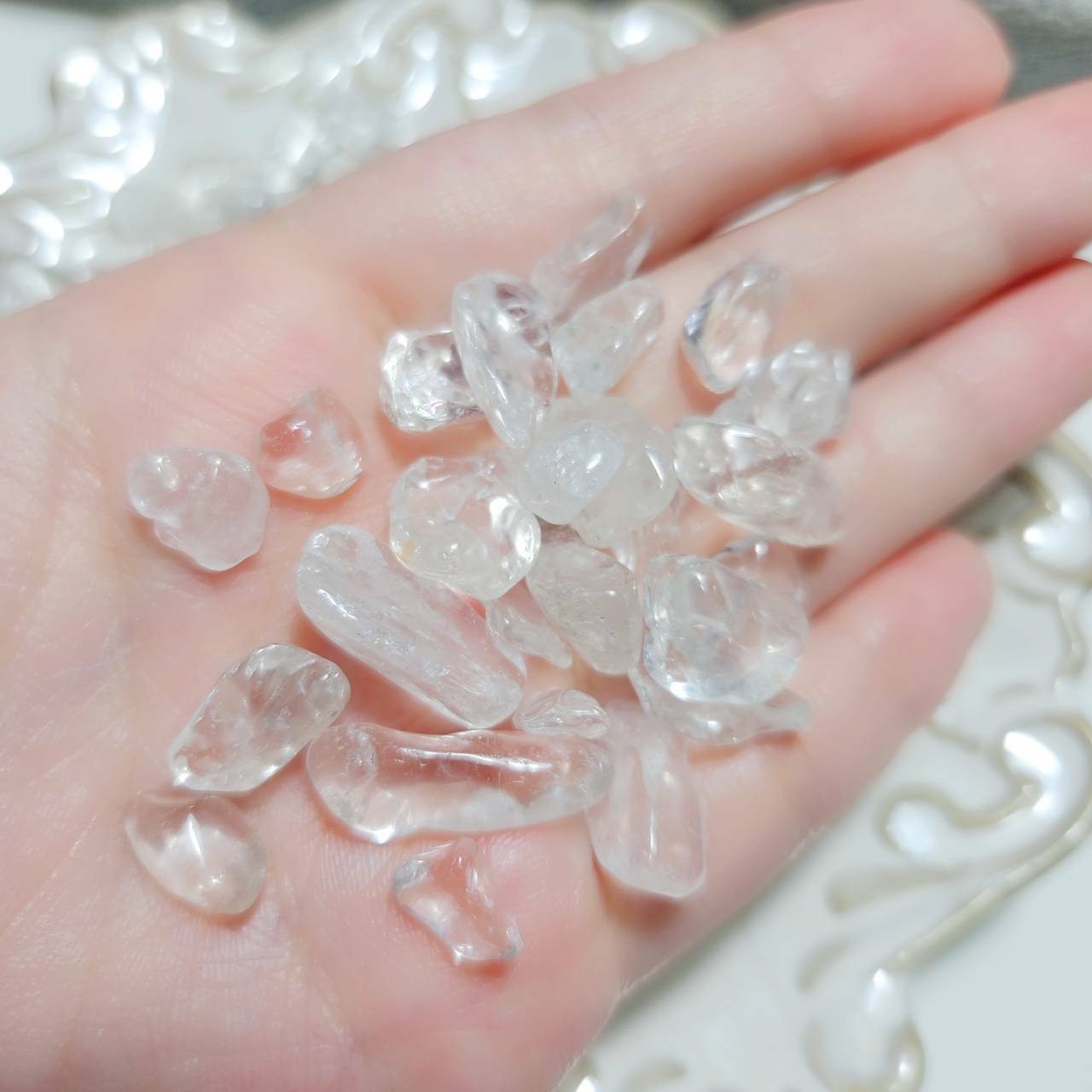 白水晶碎石(淨化使用)