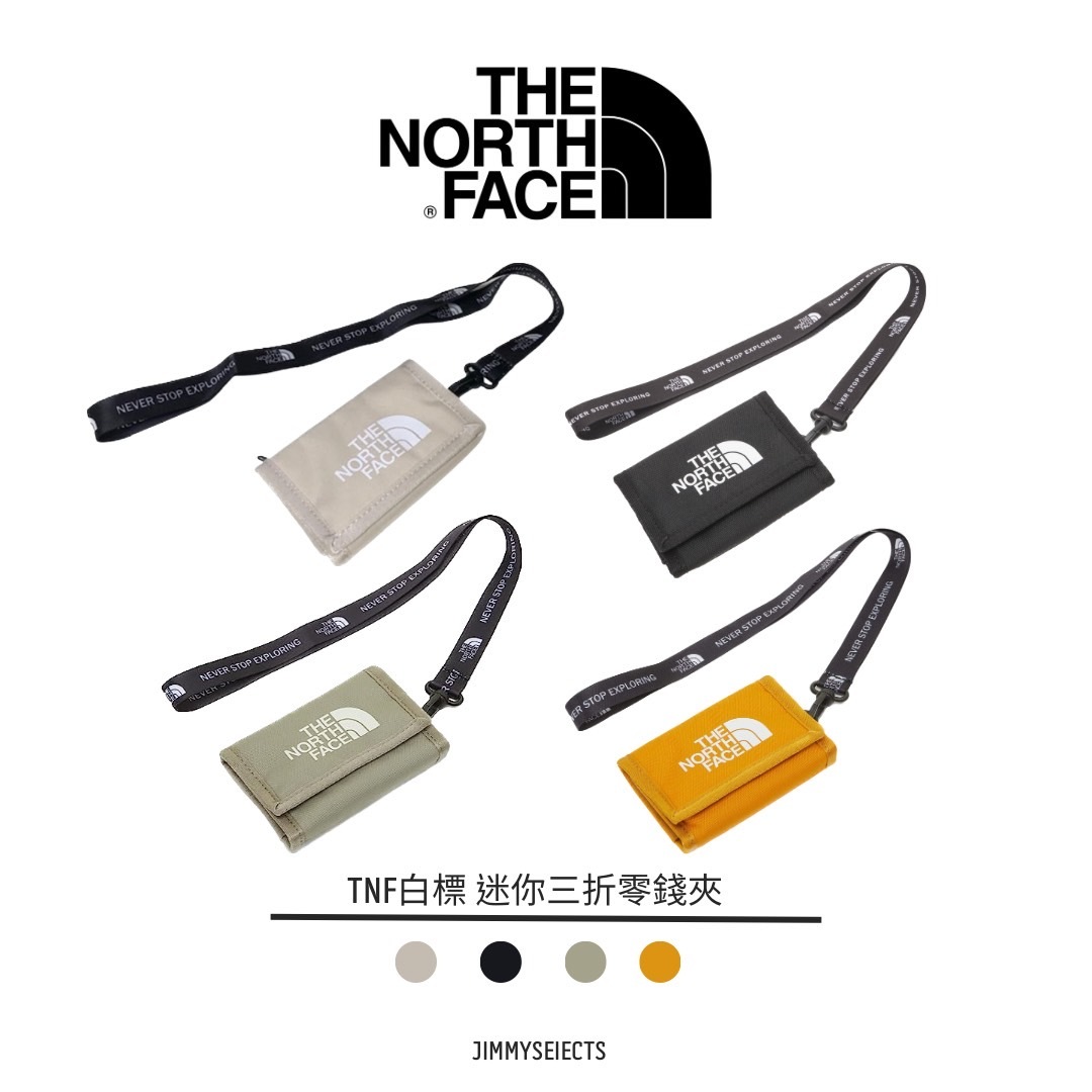 現貨 THE NORTH FACE 北臉 白標 FLAP WALLET 迷你 零錢夾 多色 J-2