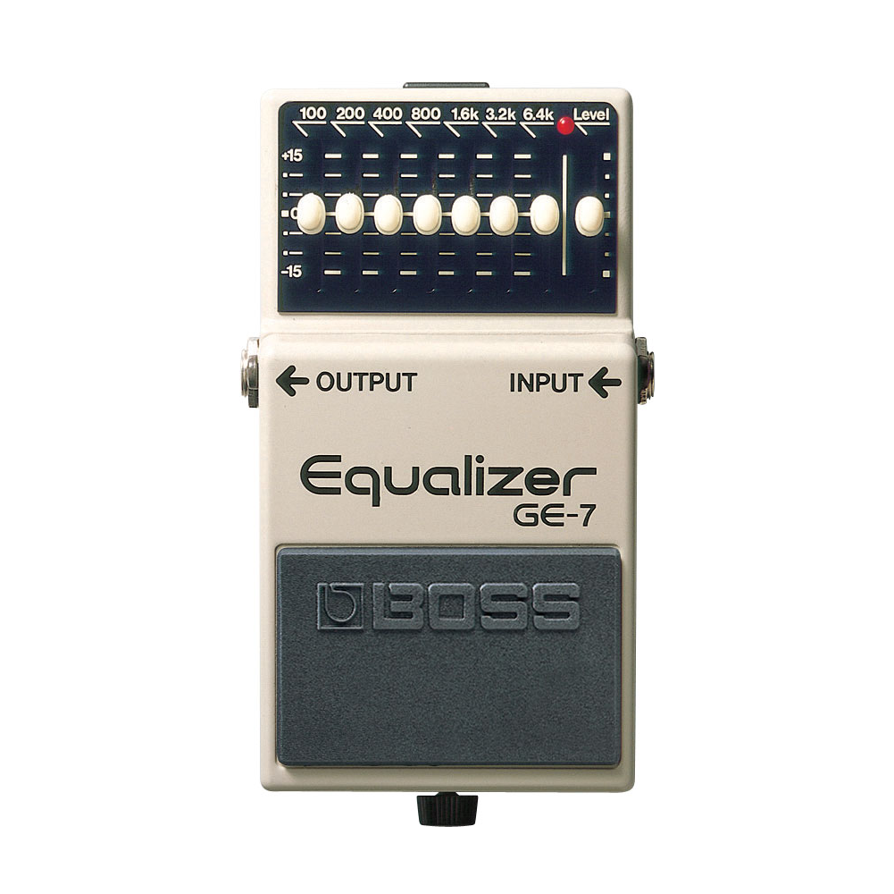 BOSS BOSS / GE-7 等化效果器(Equalizer) — 三峽效果器｜YA! 玩音樂