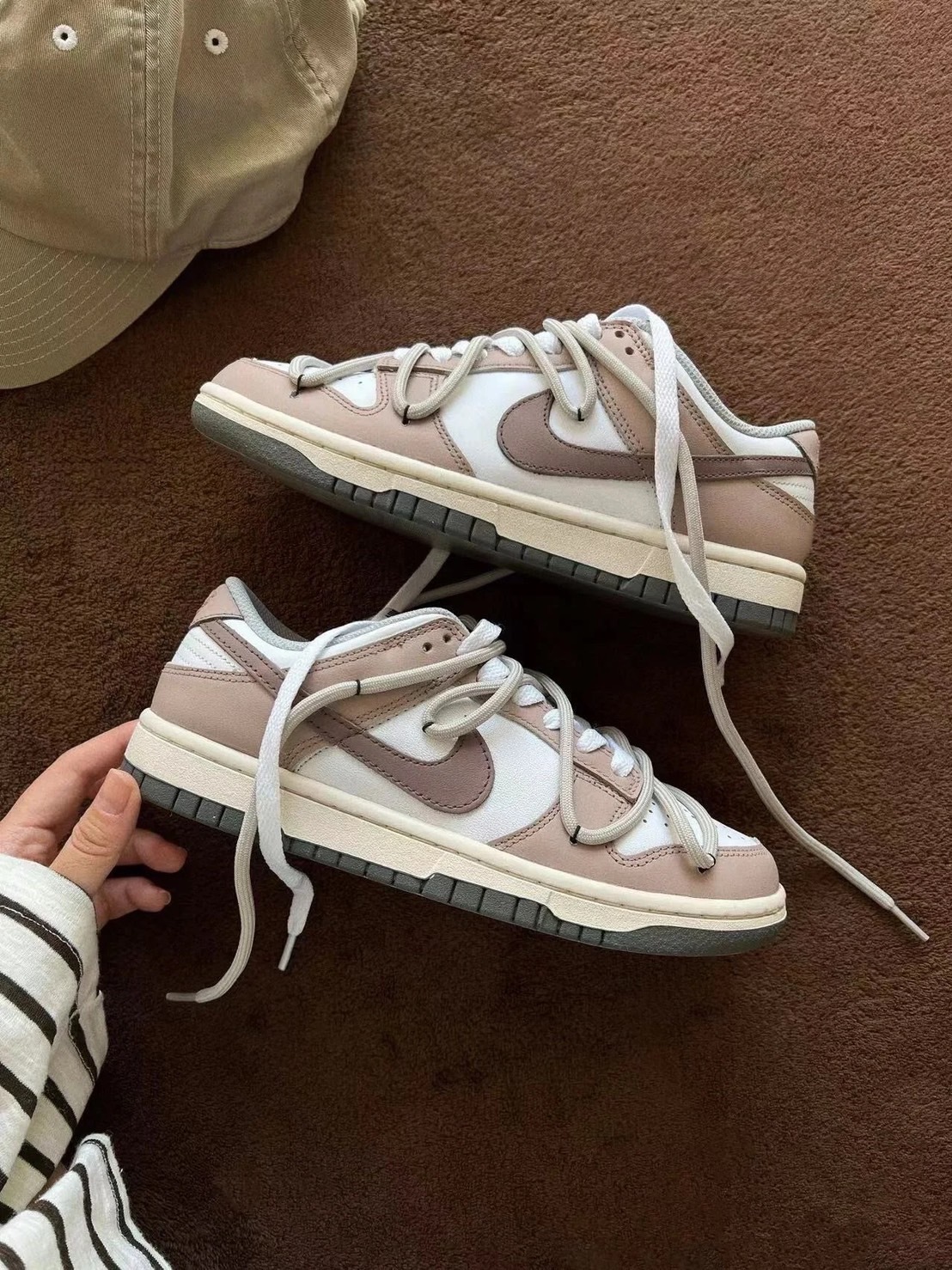 NIKE DUNK LOW 可可拿鐵 訂製款