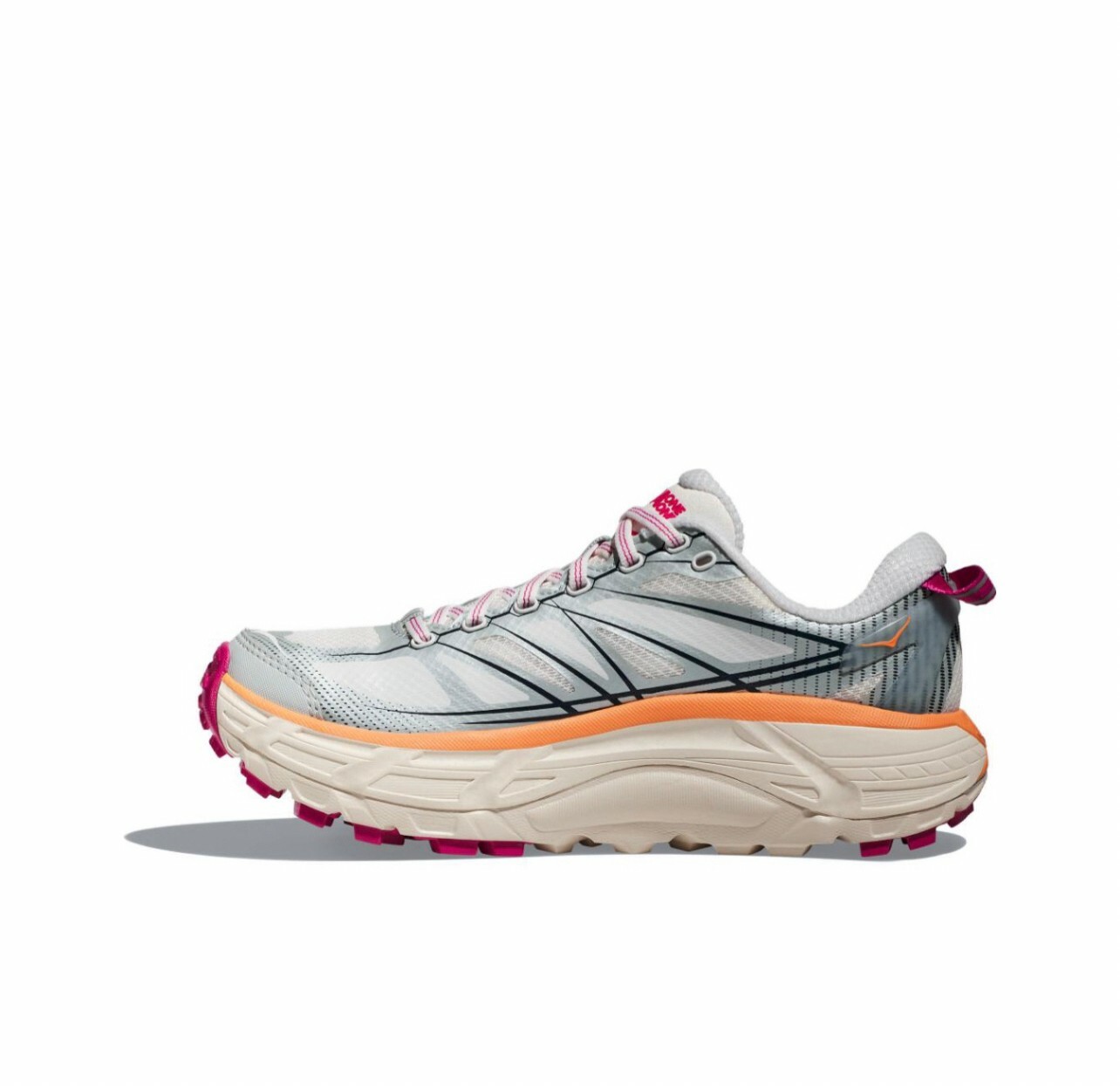 代購 HOKA ONE ONE Mafate Speed2 戶外 跑步鞋 登山鞋 男女同款 白藍 JUN-