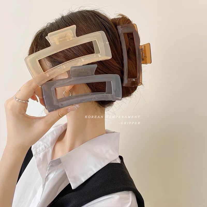 Extra Large XXL Rectangular Hair Claw