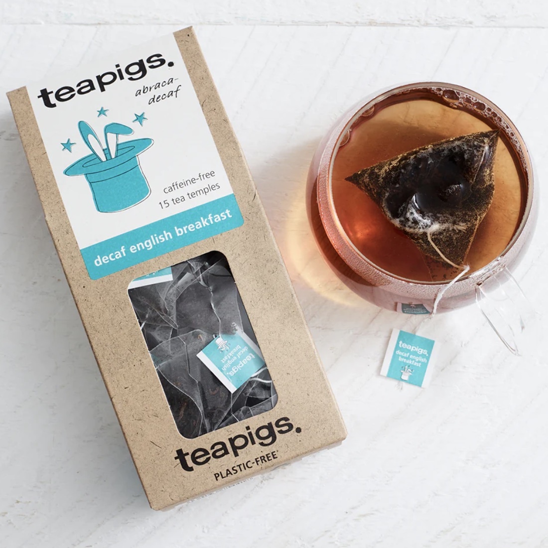 【24H出貨】𝗧𝗲𝗮𝗽𝗶𝗴𝘀 𝗨𝗞 無咖啡因英式早餐茶