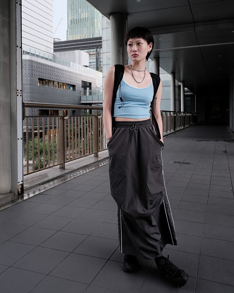 捲邊兩件式背心(-50%)