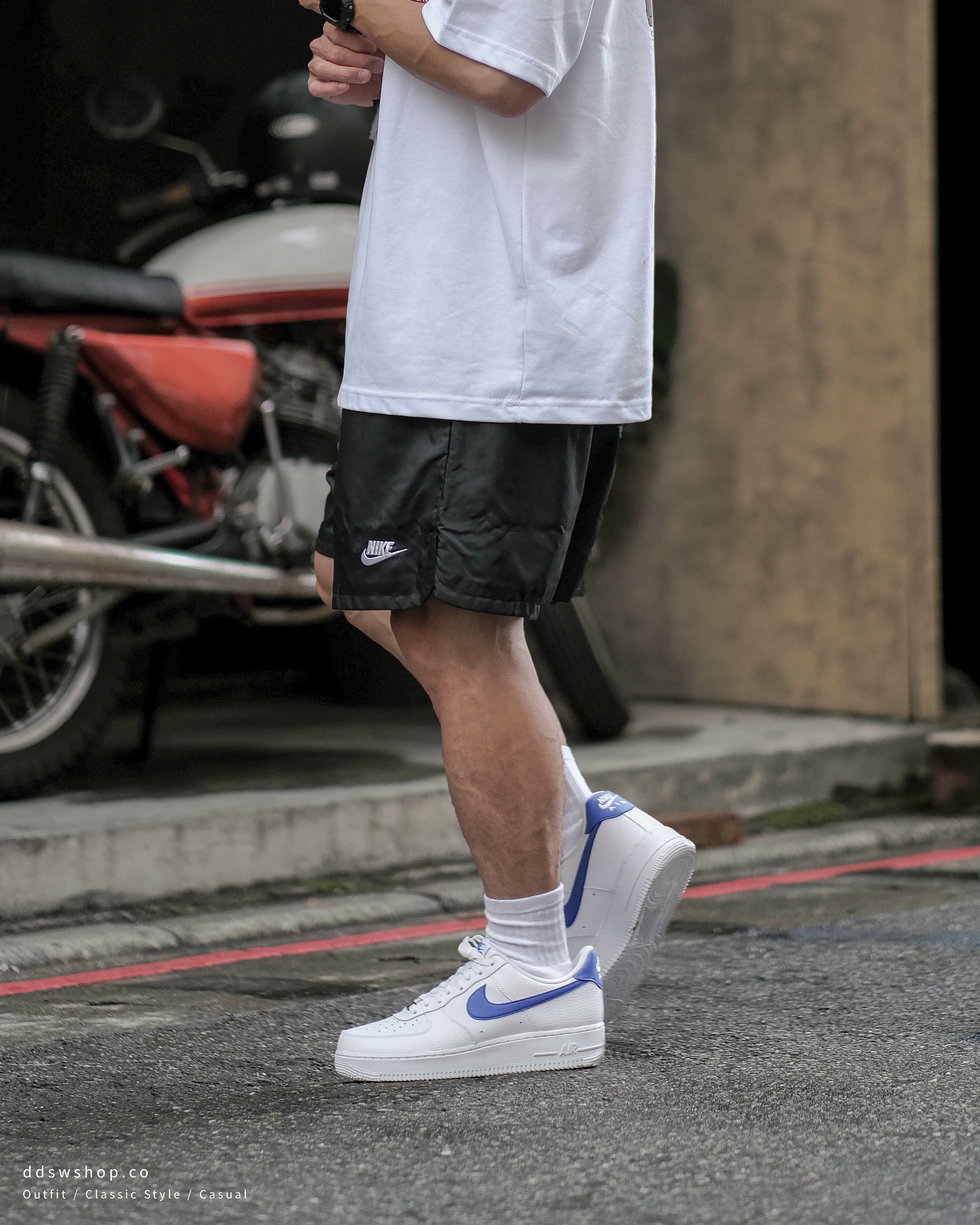 Nike Air Force 1 Low 'Royal Blue' 白北卡藍金標荔枝皮DM2845-100