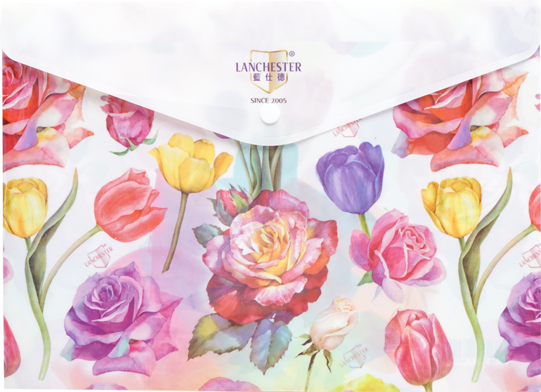 【花語系列】【永恆的愛】文件夾 24*33cm (可放A4大小)(文具) (資料夾)