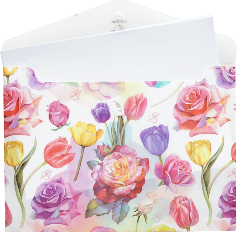 【花語系列】【永恆的愛】文件夾 24*33cm (可放A4大小)(文具) (資料夾)