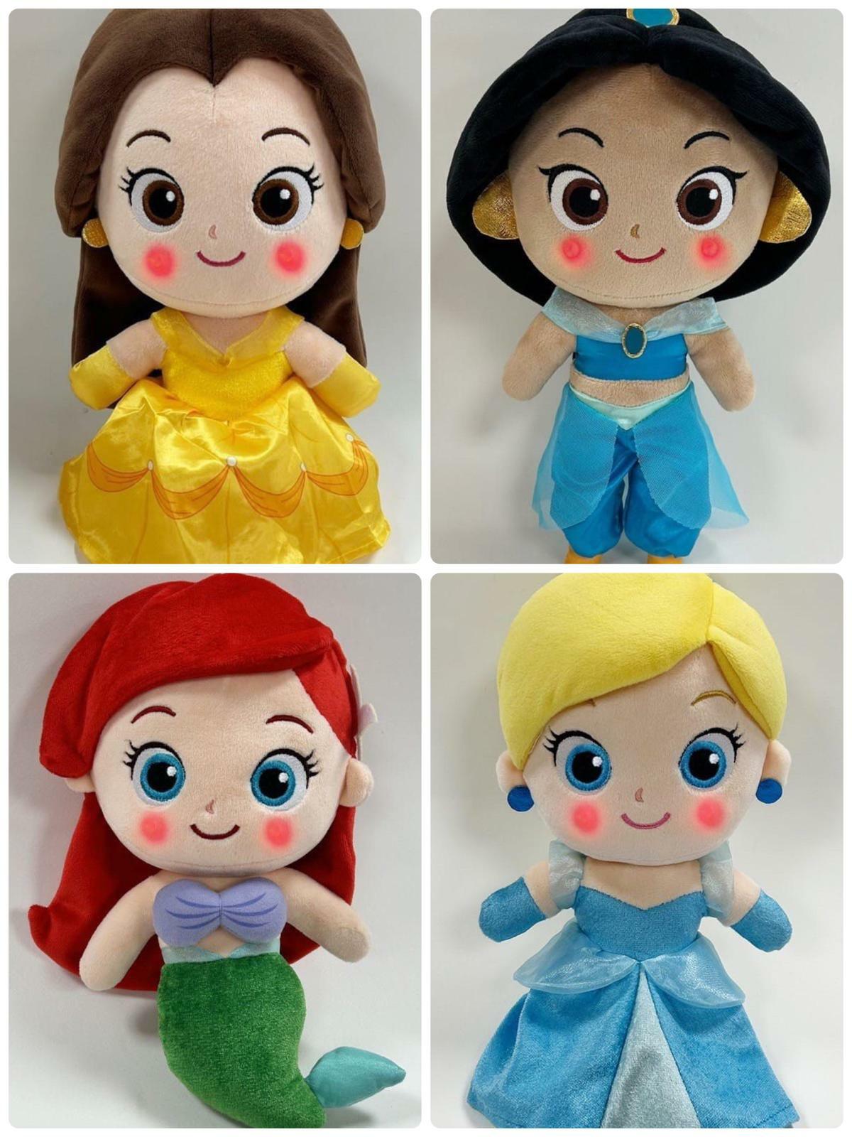 2023新款 迪士尼公主 面紅紅公仔系列