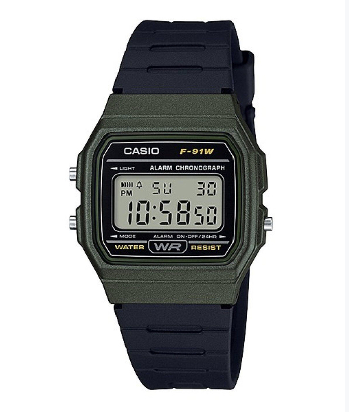 Casio F-91WM-3ADF 手錶