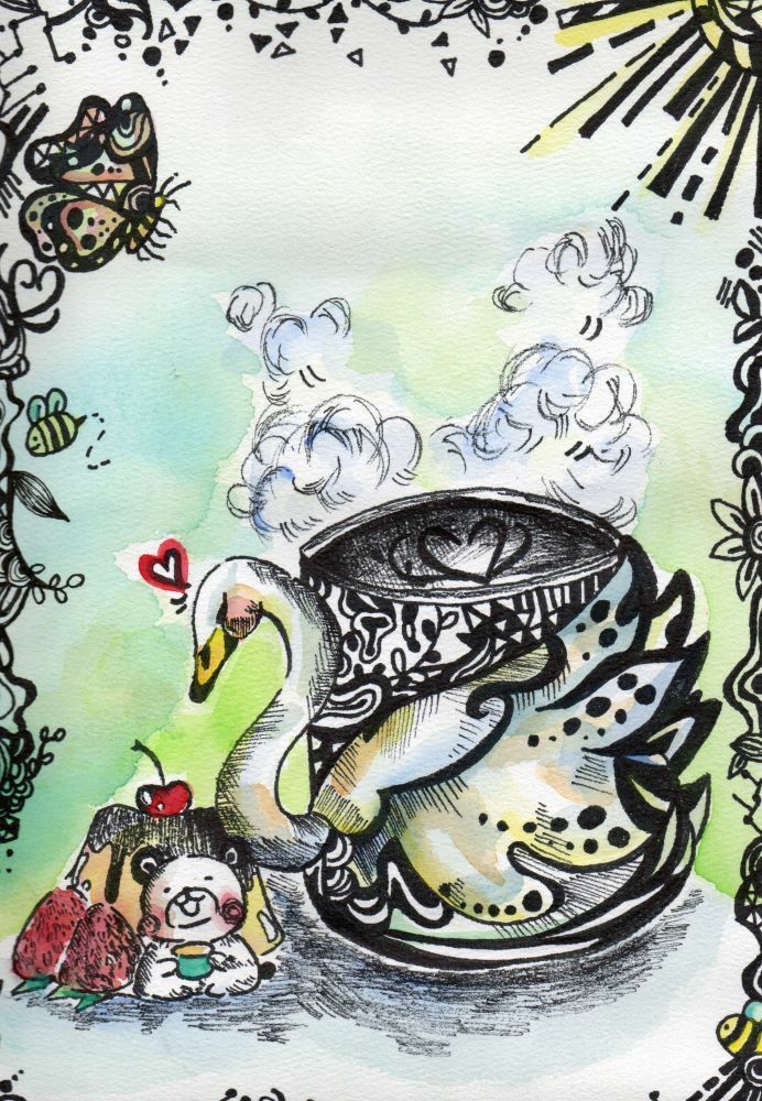 學生組_張O榛(國中二年級)_美善天使(紙本)