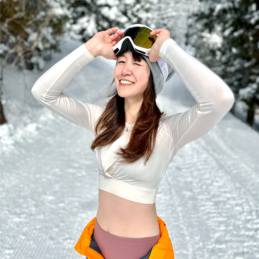 LAB360º 緊身上衣（白）