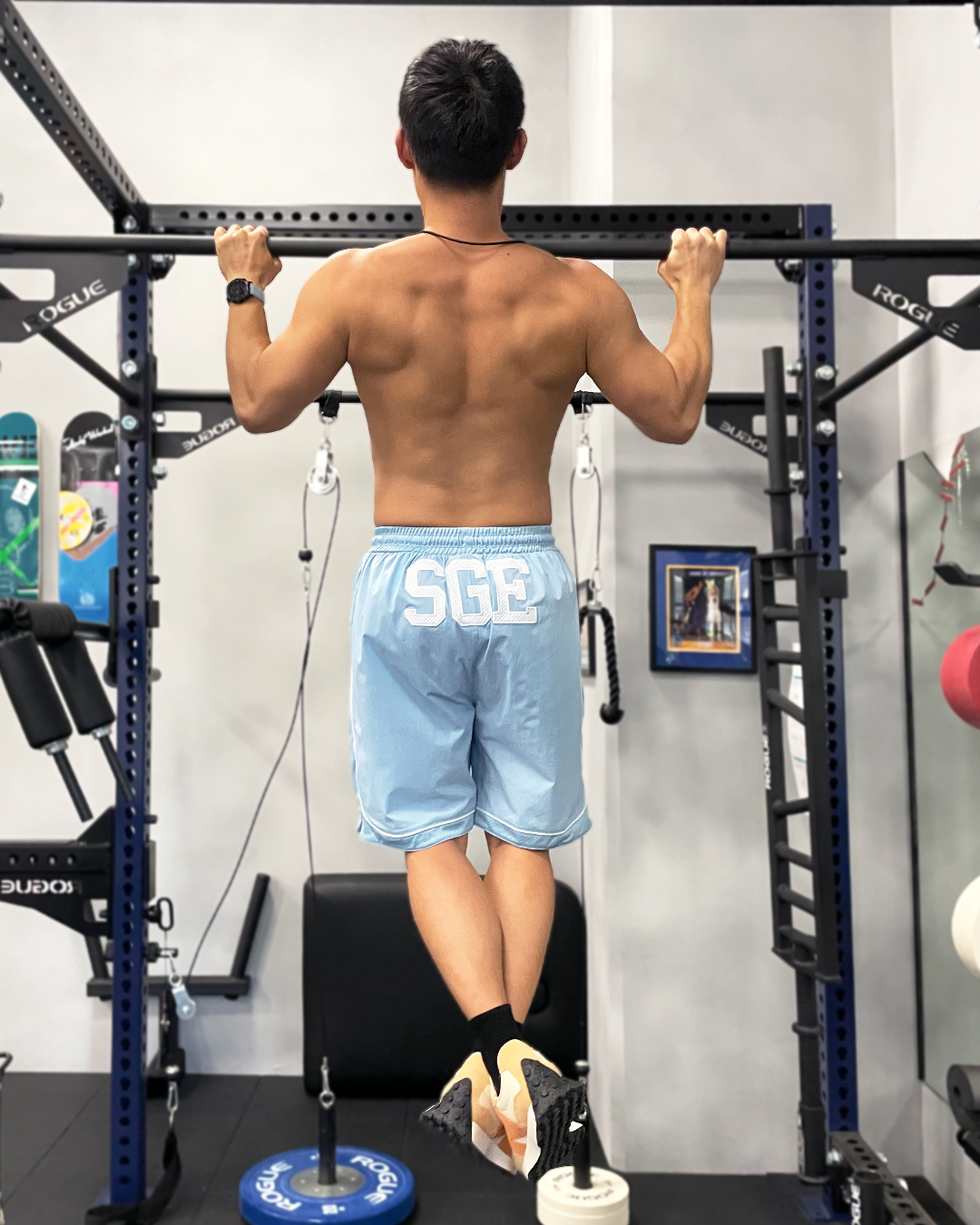 Golden Era 籃球褲（風信子藍）