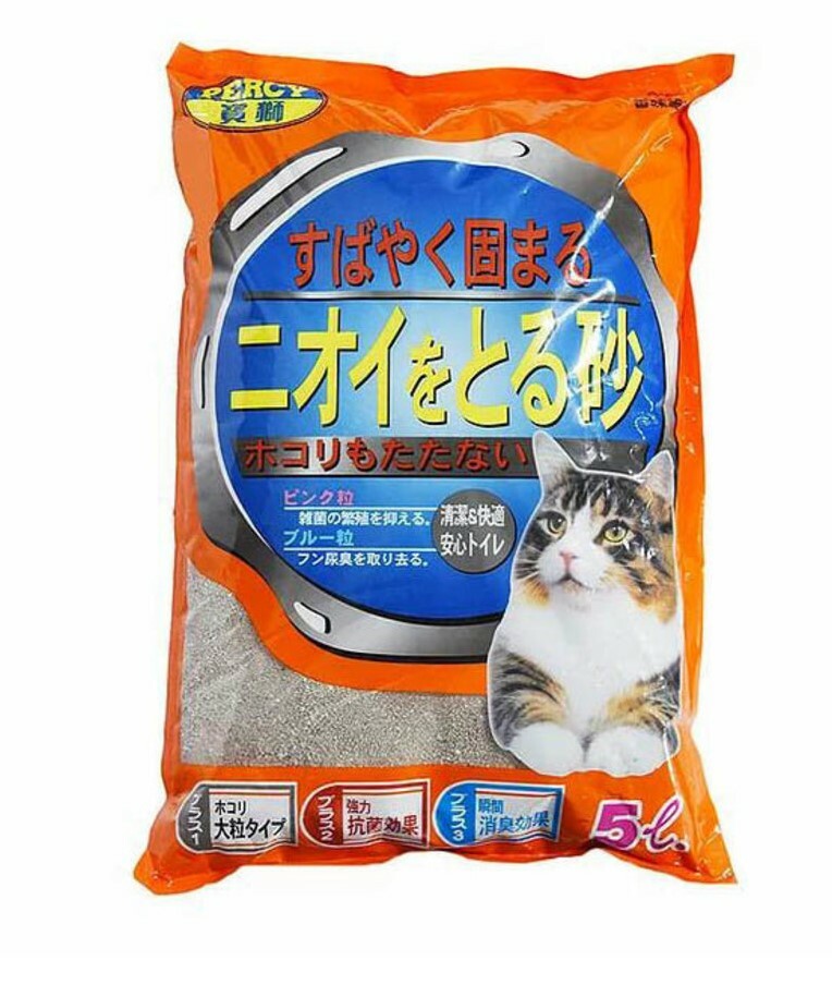 Percy Mint Antibacteria Cat Sand 5L (A2L)