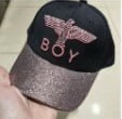 [S] BOYLONDON EAGLE BOY GLITTERS CAP,BLACK/PINK, B81CP2001U970 (SBB220)