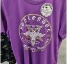 [S] BOYLONDON WITH EAGLE ALCHEMIST INCARNATION UNISEX SHORT SLEEVE T-SHIRT,VIOLET, B92TS1103U70 (SBB221)