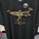 [S] BOYLONDON FALL T-SHIRT,BLACK/GOLD, B02TS1132U99 (SBB231)