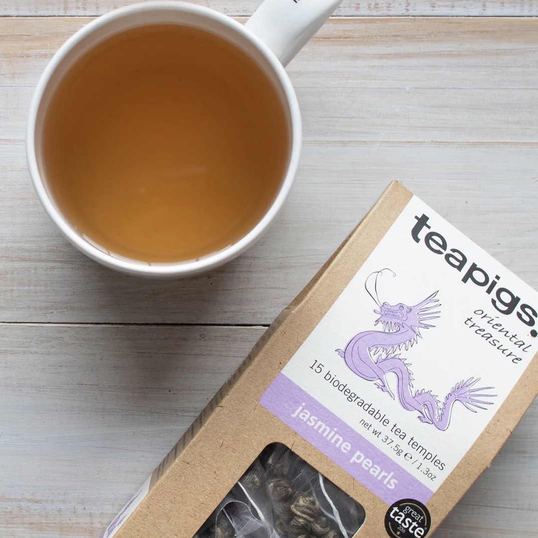【24H出貨】𝗧𝗲𝗮𝗽𝗶𝗴𝘀 𝗨𝗞 東方茉莉珍珠茶