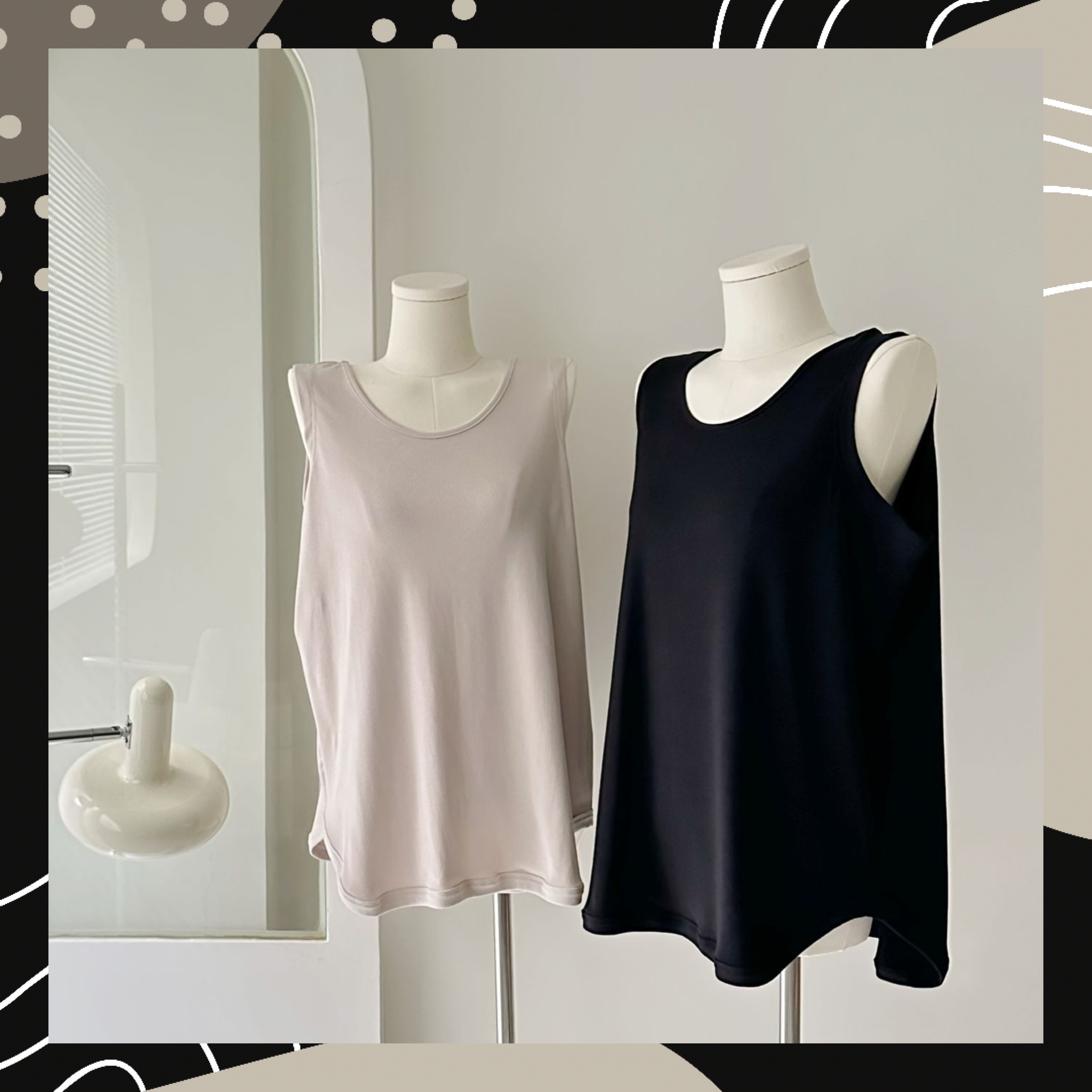 【BONNIE】4色坑紋背心