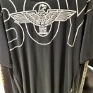 [S] BOYLONDON BOY EAGLE PRINT T-SHIRT,BLACK/WHITE, B02TS1231U89 (SBB243)