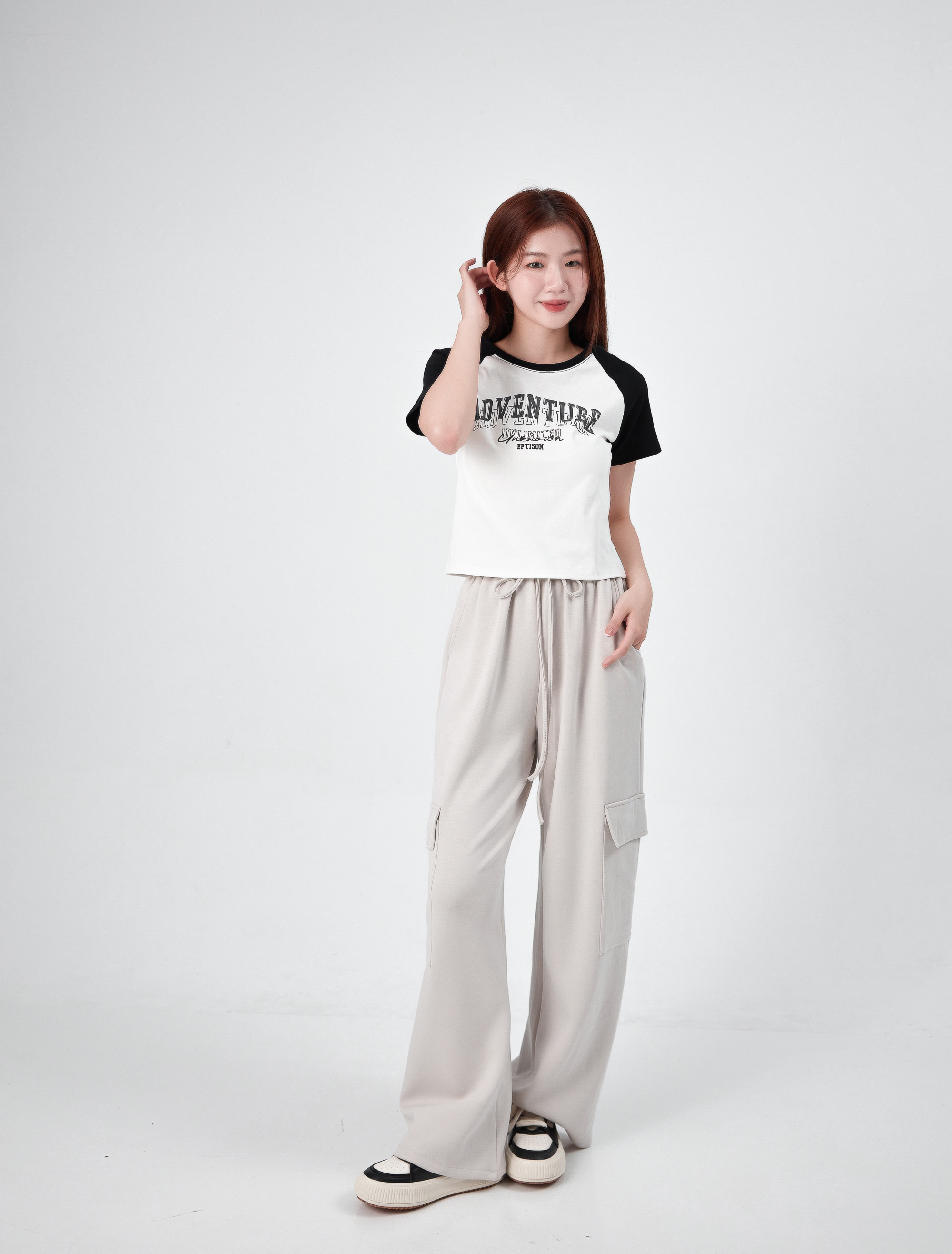 法朵Fado shop｜抽繩銅銨棉工裝褲 273B011 三色