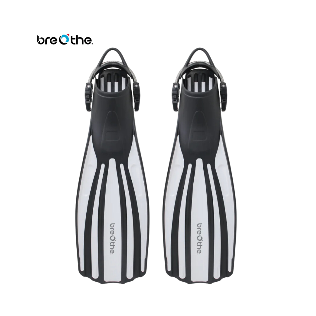 水呼吸Breathe 水肺蛙鞋 不鏽鋼彈簧帶 37-DF-1