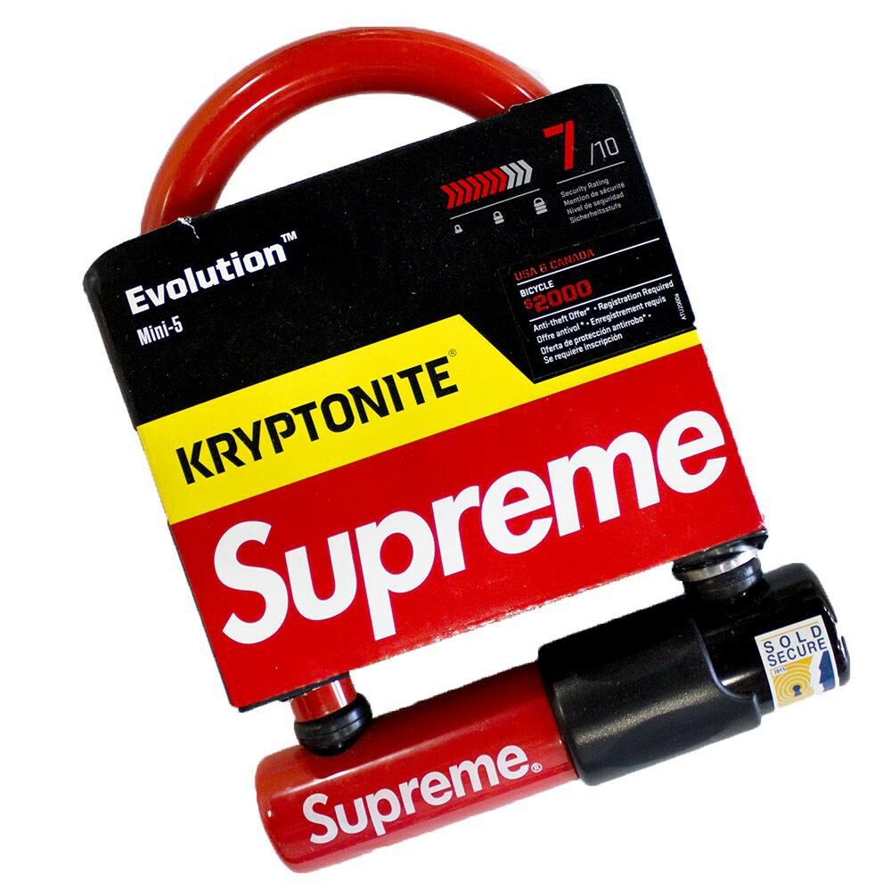 アクセサリー Supreme/Kryptonite U - Lock Supreme/Kryptonite U-Lock | 世界No.1メーカーAbusと人気の