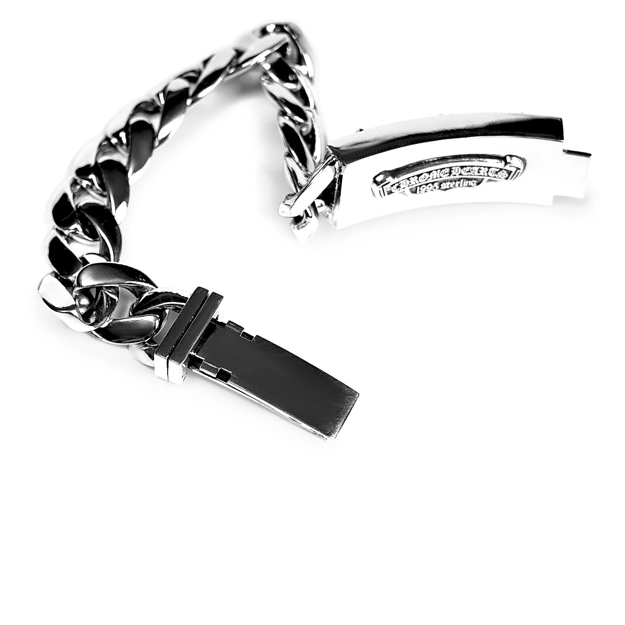 Chrome Hearts 6 Sided Star Id Bracelet