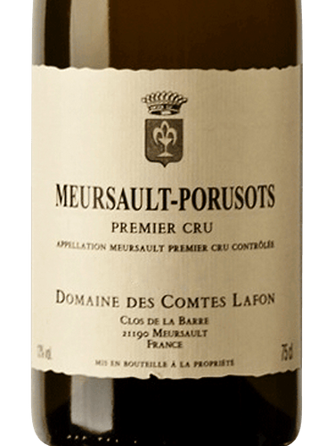 Comtes Lafon Meursault 1er Cru Les Porusots 2021 (RP93)