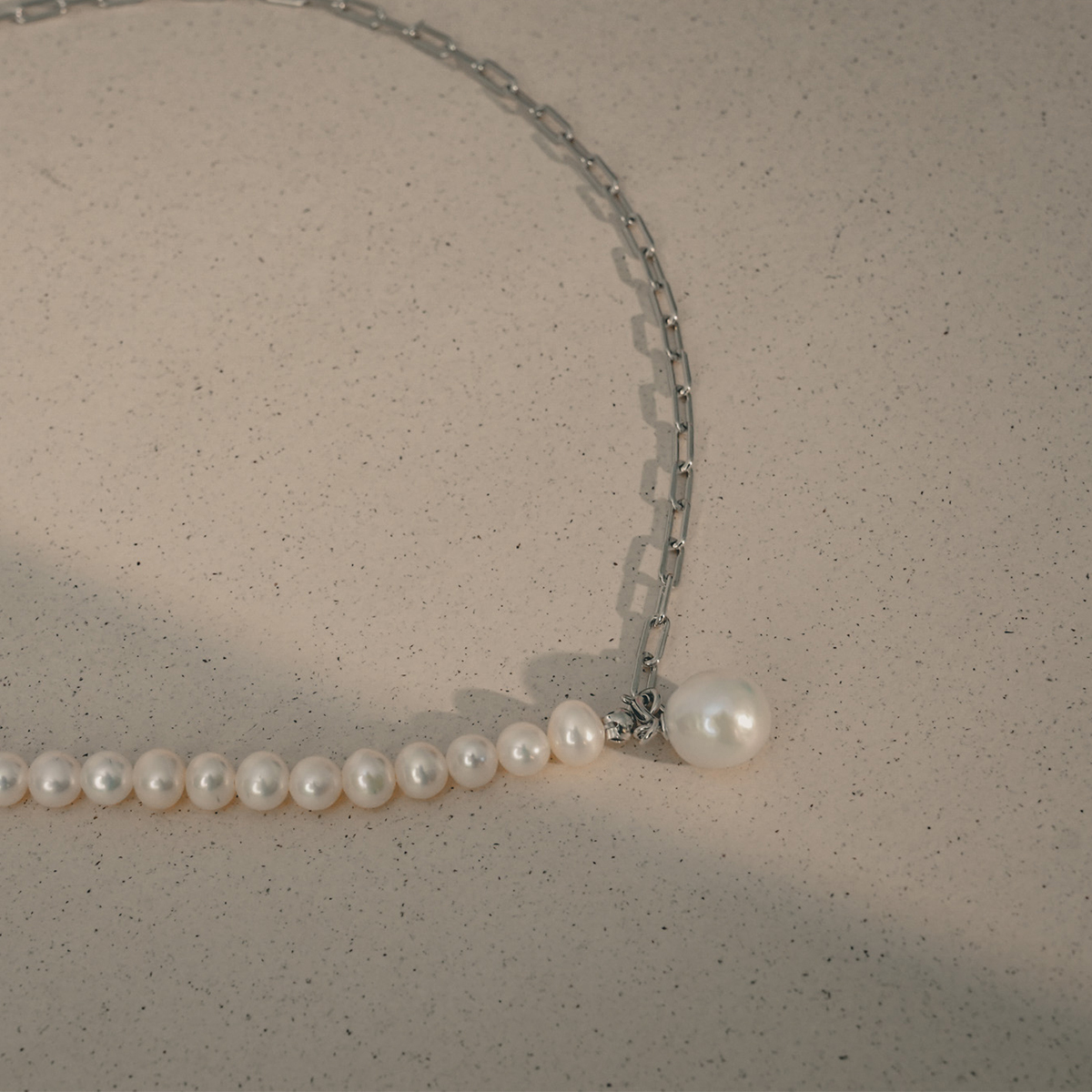 J003 寶嘉康蒂｜淡水珍珠純銀項鍊