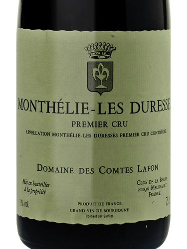 Comtes Lafon Monthelie 1er Cru Les Duresses 2021