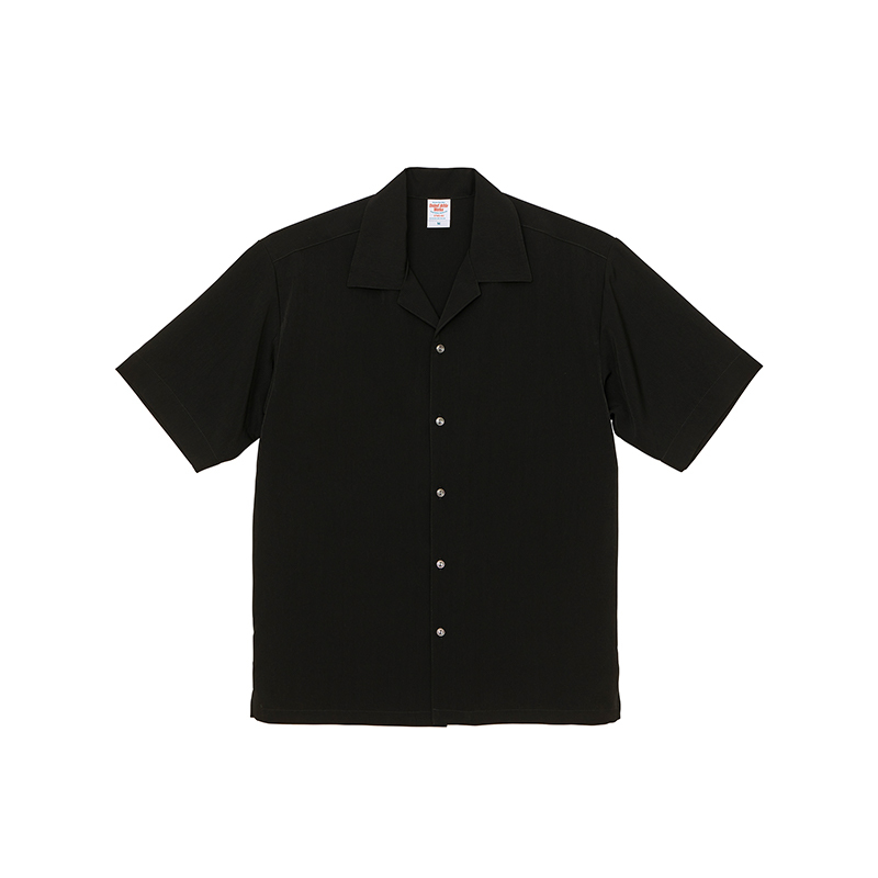 United Athle UA 絲滑開襟襯衫 襯衫 短袖 黑色 3178501-002 [台灣現貨]
