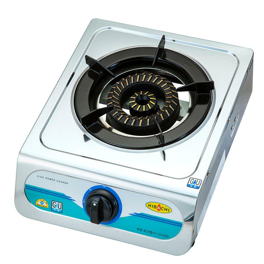 氣霸 Hibachi  HY-2018S8‧“火焰旋風” 不銹鋼‧座檯式單頭煮食爐‧煤氣‧石油氣‧香港行貨,原廠1年保養‧