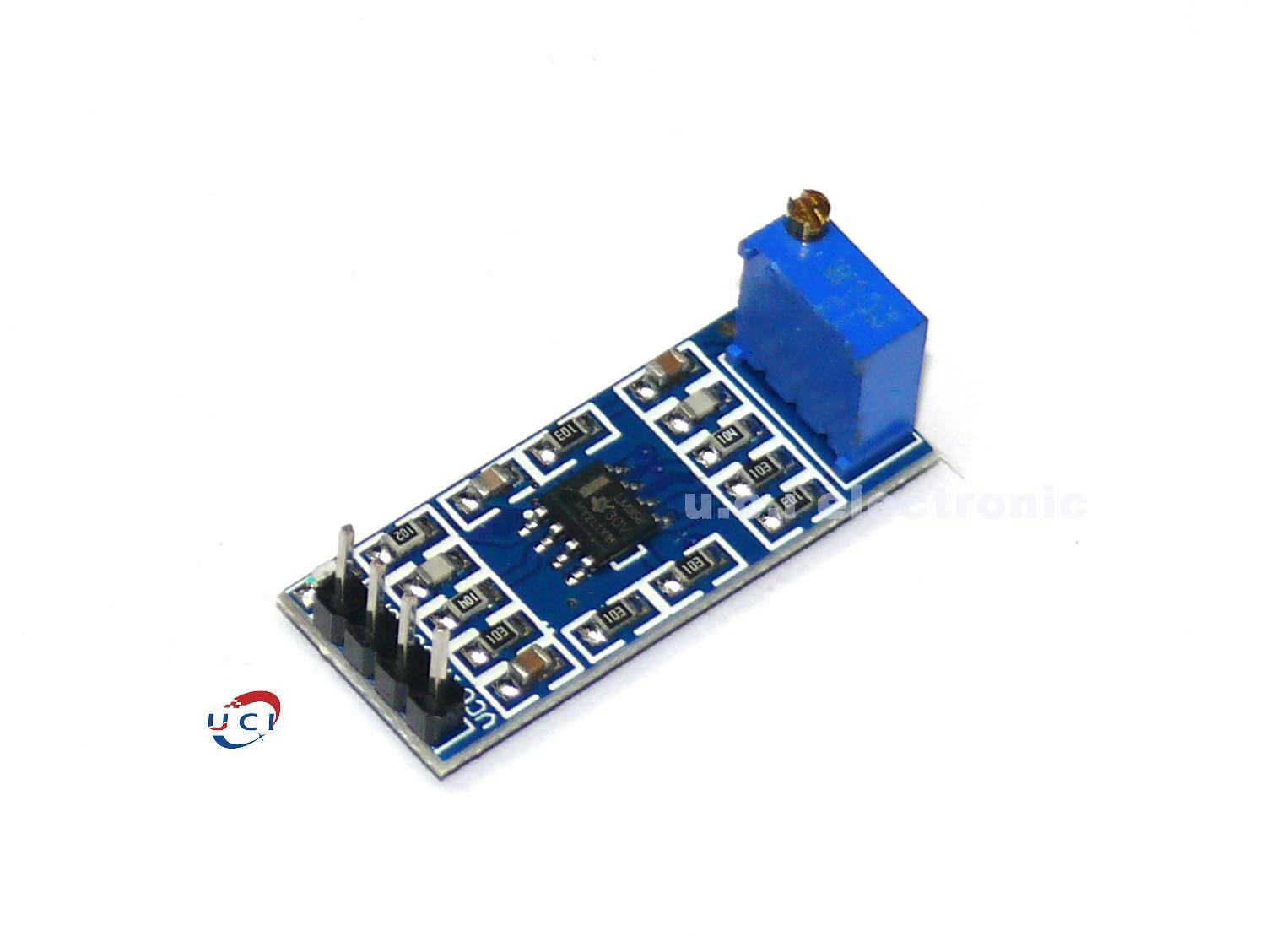 【UCI電子】 (中) LM358 100倍增益 信號放大模組 運算放大器模組