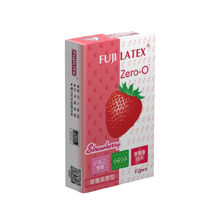FUJI LATEX ZERO-0 零零 草莓果香型衛生套