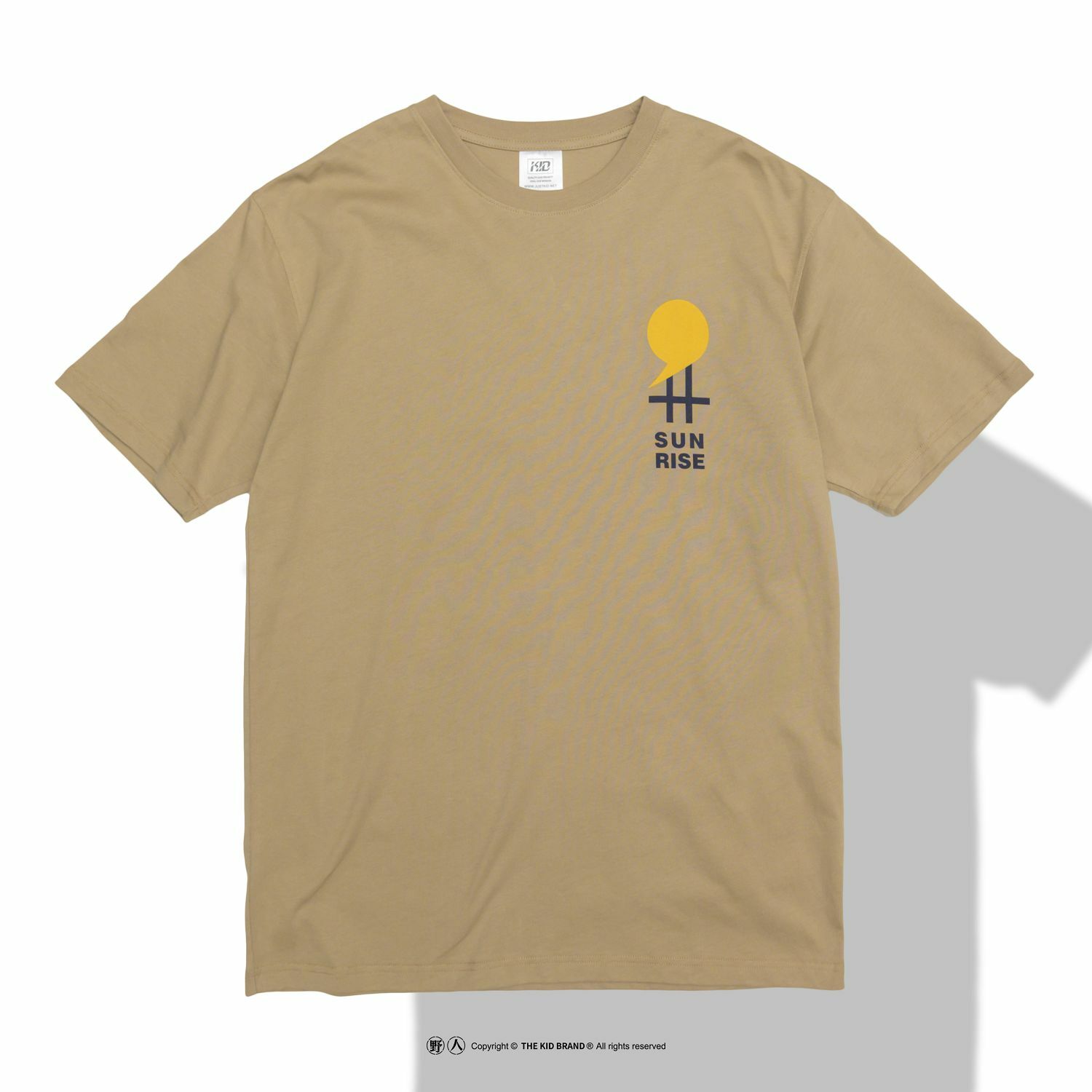 KID ® 日昇卡其短T