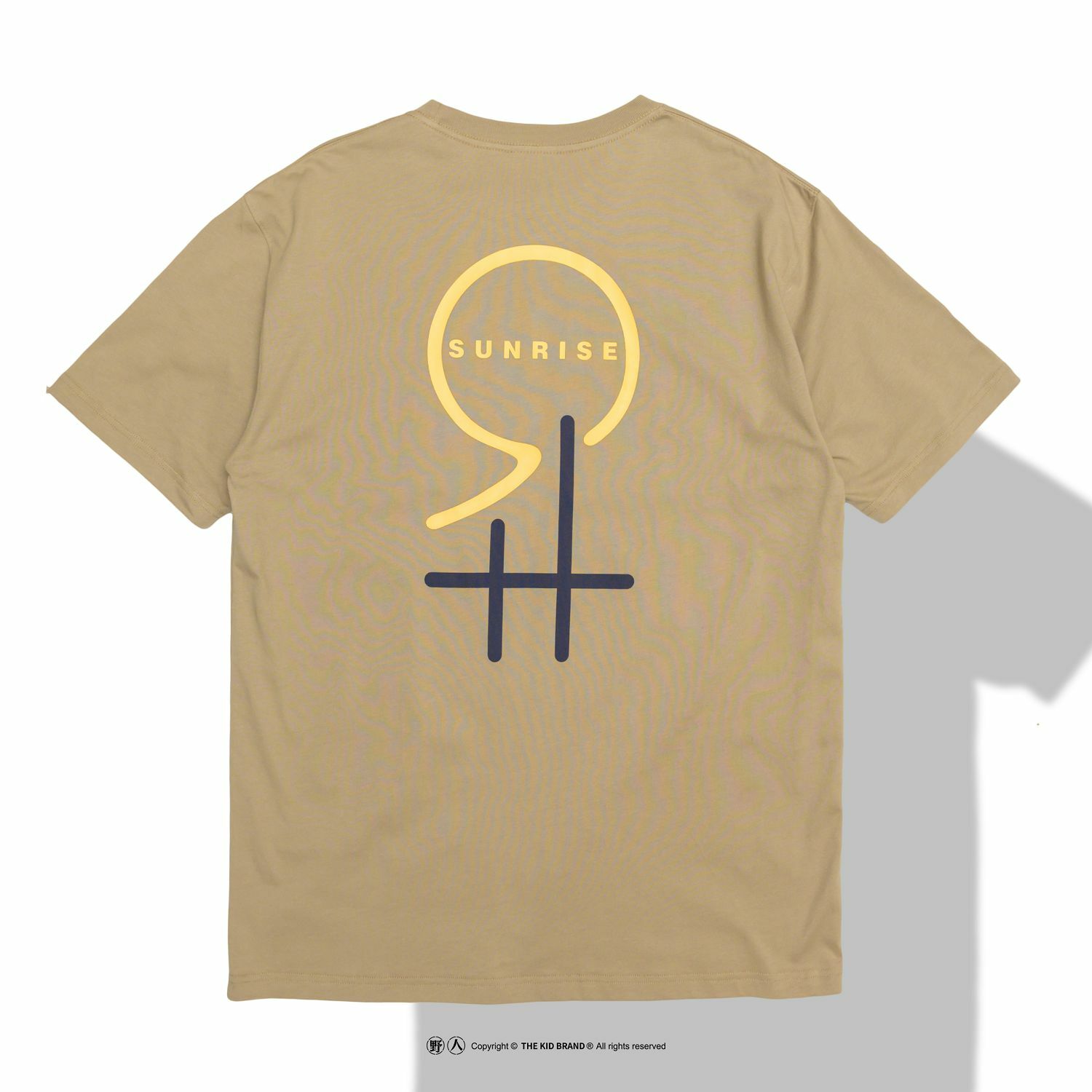 KID ® 日昇卡其短T